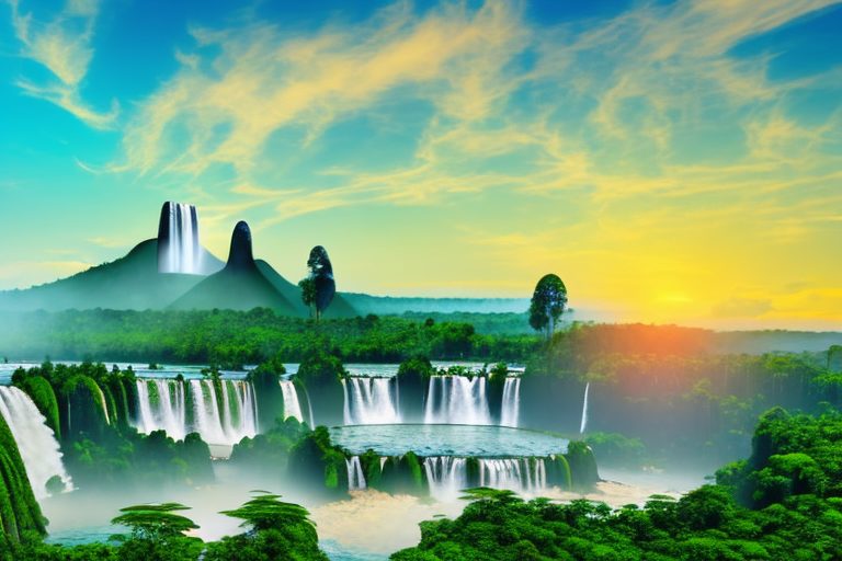 A picturesque brazilian landscape