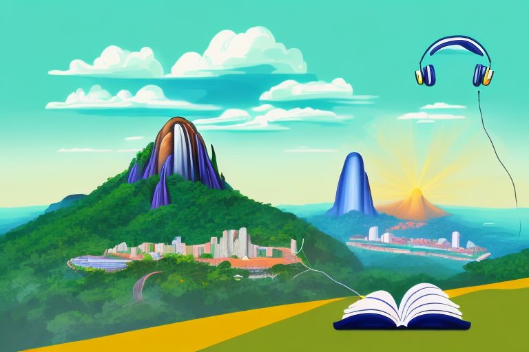 A vibrant brazilian landscape