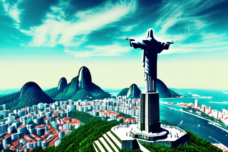 Iconic brazilian landmarks