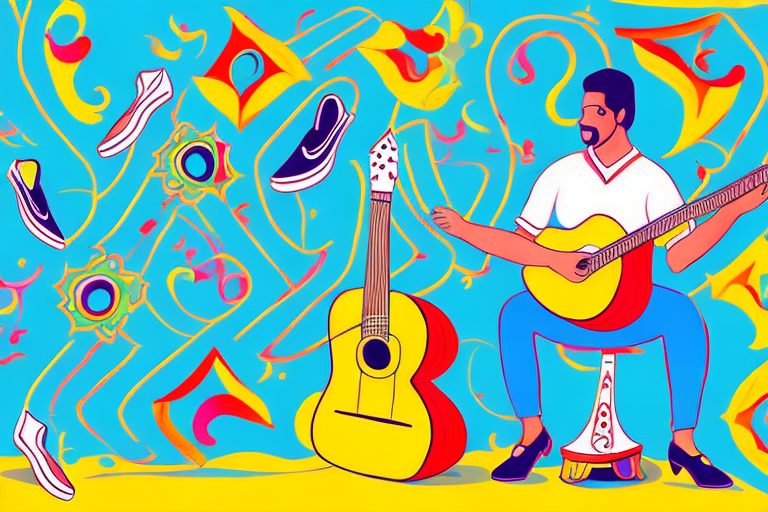 A vibrant scene in portugal