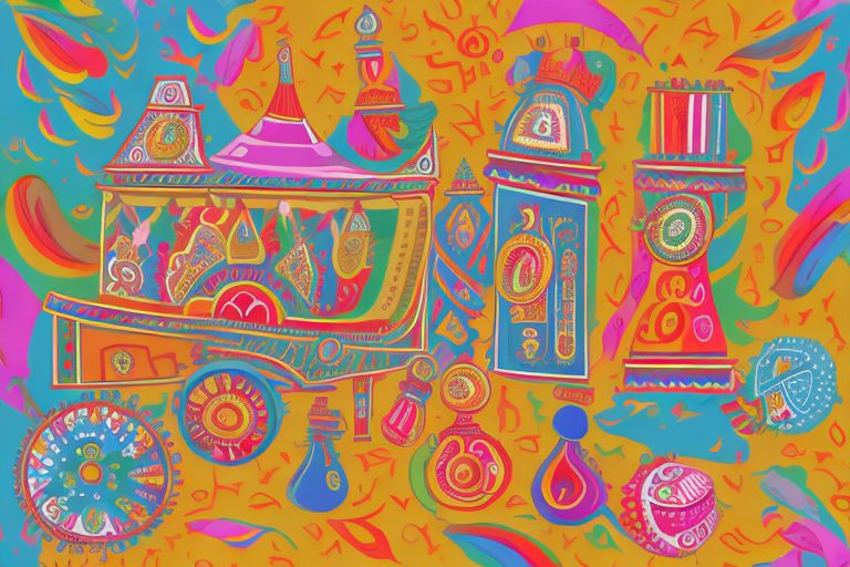 A vibrant