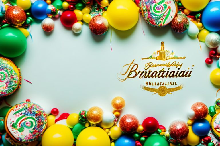 A festive brazilian birthday scene