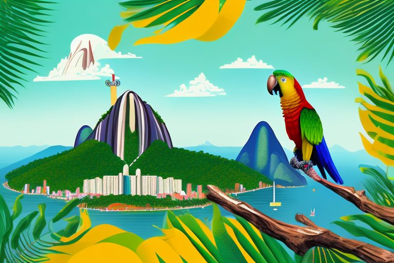 A vibrant scene in brazil