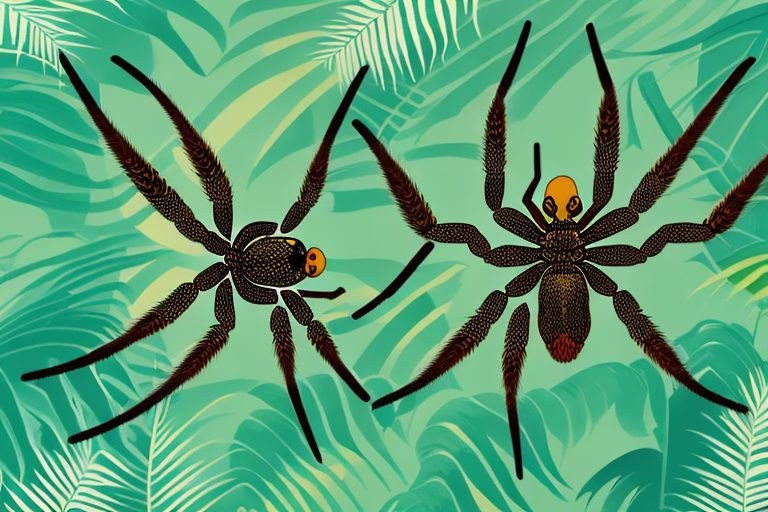 The brazilian wandering spider